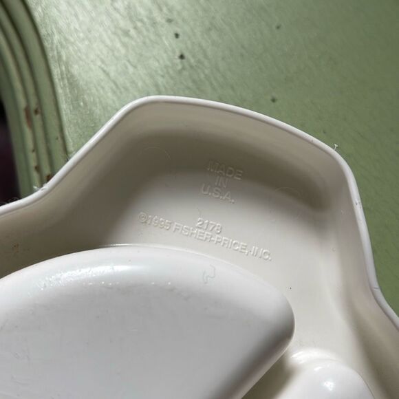 Fisher-Price 1995 fun with food divider dish and spoon replacement parts. - Picture 5 of 5